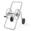 Hose Reel Cart Hold Up To 175 Ft. Of 5/8 In. Hose (Hose Not Included), Garden Water Hose Carts Mobile Tools With Wheels -Patio Furniture Shop silver vevor hose reels sgjpc2gg175fiffbuv0 64 1000