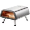 Electric Pizza Oven 12 In. Countertop Outdoor Pizza Oven Stainless Steel Pizza Maker With Pizza Stone And Spatula -Patio Furniture Shop sliver vevor pizza ovens gdktmsdpsldc999sev1 64 1000