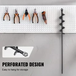 Auger Drill Bit For Planting 1.6 In. X 16.5 In. Garden Auger Drill Bit Spiral Drill Bit -Patio Furniture Shop specialty garden tools lxzths16in164fxy7v0 44 1000