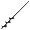 Auger Drill Bit For Planting 3 In. X 24 In. Garden Auger Drill Bit Spiral Drill Bit For Bulbs Planting And Holes Digging -Patio Furniture Shop specialty garden tools lxzths3inch2kpxksv0 64 1000