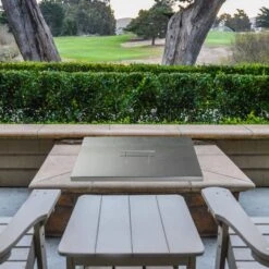 Fire Pit Lid 27 In. X 27 In. Fire Pit Heat Deflector 0.06 In. Thick 430 Stainless Steel Fire Pit Burner Cover, Square -Patio Furniture Shop stainless steel look fire pit covers and accessories gzrshpgz27x27x2 5v0 31 1000