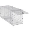 Live Animal Cage Trap 50 In. X 20 In. X 26 In. Humane Cat Trap Galvanized Iron Folding Animal Trap With Handle -Patio Furniture Shop traps ybl50yc00000vgixyv0 64 1000