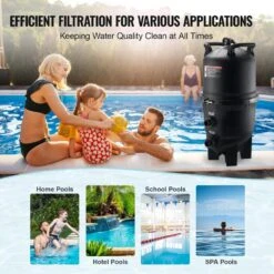 Cartridge Pool Filter 325 Sq. Ft.. Filter Area Inground Pool Filter Above Ground Swimming Pool Filtration Filter System 15 Cartridge Pool Filter 325 Sq. Ft.. Filter Area Inground Pool Filter Above Ground Swimming Pool Filtration Filter System -Patio Furniture Shop vevor cartridge pool filters yctsglqdxycbtsgrmv0 fa 1000