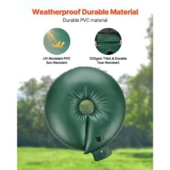 20 Gal. PVC, Tree Watering Bags, For Slow Release Drip Irrigation, 6-9 Hours, 4-Packs, Refillable, For New Trees -Patio Furniture Shop vevor drip irrigation kits hsjsd20gal4jcbtvev0 4f 1000