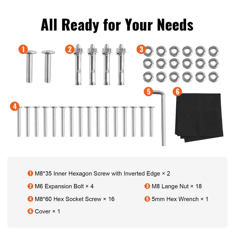 12.7 Ft. Outdoor Firewood Rack With Cover 152 In. X 14.2 In. X 46.1 In. Heavy Duty Firewood Holder Waterproof Cover 8 12.7 Ft. Outdoor Firewood Rack With Cover 152 In. X 14.2 In. X 46.1 In. Heavy Duty Firewood Holder Waterproof Cover - Image 6