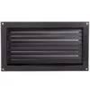 Crawl Space Flood Vent, 12 In. Height X 20 In. Black Width Foundation Flood Vent, To Reduce Foundation Damage -Patio Furniture Shop vevor flood barriers clh12x20absuvmwewv0 250305 64 1000