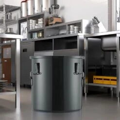 Fryer Grease Bucket 10 Gal Oil Disposal Caddy Stainless Steel Fryer Oil Bucket Oil Transport Container, Black -Patio Furniture Shop vevor fryer accessories whlyztbxg10j0jfetv0 31 1000