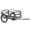 Bike Cargo Trailer 160 Lbs. Carbon Steel 3.89 Cu. Ft. Metal Garden Cart With 16 In. Wheels For 22-28 In. Bike Wheel -Patio Furniture Shop vevor garden carts cgkhzhjg200b5hwmpv0 64 1000
