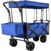 3 Cu.ft. Collapsible Wagon Cart Foldable Extra Large Collapsible Steel Garden Cart With Adjustable Handles, Blue 2 3 Cu.ft. Collapsible Wagon Cart Foldable Extra Large Collapsible Steel Garden Cart With Adjustable Handles, Blue -Patio Furniture Shop vevor garden carts dzdptc buhsku0001v0 64 1000