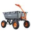 7 Cu. Ft. Dump Cart Poly Garden Cart With 1500 Lbs.. Capacity Steel Frame Dump Wagon With 2-in-1 Garden Cart 2 7 Cu. Ft. Dump Cart Poly Garden Cart With 1500 Lbs.. Capacity Steel Frame Dump Wagon With 2-in-1 Garden Cart -Patio Furniture Shop vevor garden carts slzxtc1500b0fp7zkv0 64 1000