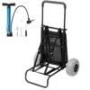 7 Cu. Ft. Steel Garden Carts 20.1 In. X 14.6 In. Cargo Deck 165 Lbs. Loading Capacity Beach Dolly W/Big Wheels For Sand -Patio Furniture Shop vevor garden carts sttcxg10inch7pt6xv0 64 1000