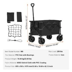 6 Cu. Ft. Steel Garden Cart Collapsible Folding Wagon 113 L Beach Wagon Cart Folding Wagon Cart Max 250 Lbs. 16 6 Cu. Ft. Steel Garden Cart Collapsible Folding Wagon 113 L Beach Wagon Cart Folding Wagon Cart Max 250 Lbs. -Patio Furniture Shop vevor garden carts zdhybxsstchhsmzb9v0 76 1000