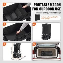 6 Cu. Ft. Steel Garden Cart Collapsible Folding Wagon 113 L Beach Wagon Cart Folding Wagon Cart Max 250 Lbs. 15 6 Cu. Ft. Steel Garden Cart Collapsible Folding Wagon 113 L Beach Wagon Cart Folding Wagon Cart Max 250 Lbs. -Patio Furniture Shop vevor garden carts zdhybxsstchhsmzb9v0 fa 1000