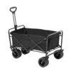 Collapsible Folding Wagon 3 Cu.ft Steel Beach Wagon Cart With All-Terrain Wheels Heavy-Duty Folding Wagon Garden Cart -Patio Furniture Shop vevor garden carts zdhybxsstchsfrw7mv0 64 1000