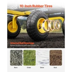 900 Lbs. 3.45 Cu. Ft. Heavy Duty Steel, Garden Cart, Garden Wagon Cart On Wheels, Outdoor Metal Yard Utility Wagon Carts 14 900 Lbs. 3.45 Cu. Ft. Heavy Duty Steel, Garden Cart, Garden Wagon Cart On Wheels, Outdoor Metal Yard Utility Wagon Carts -Patio Furniture Shop vevor garden carts zxhytchh900l1ua7kv0 44 1000