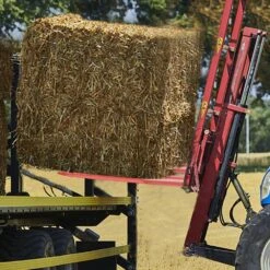 43 In. 1-3/4 In. Wide Square Hay Bale Spear Spike Garden Fork 3000 Lbs. Capacity, Red Coated (2-Pieces) -Patio Furniture Shop vevor garden forks cm45x1100 30002pcv0 31 1000