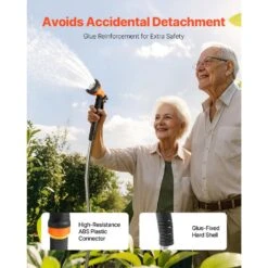 Metal Garden Hose, 0.39 In. Dia X 150 Ft. Rust Proof Stainless Steel Water Hose, Heavy Duty Backyard Hose, 10-Nozzle 15 Metal Garden Hose, 0.39 In. Dia X 150 Ft. Rust Proof Stainless Steel Water Hose, Heavy Duty Backyard Hose, 10-Nozzle -Patio Furniture Shop vevor garden hoses jstyrg150ft0lvrf7v0 fa 1000