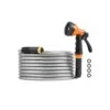 Metal Garden Hose 0.38 In. Dia. X 25 Ft. Rust Proof Stainless Steel Water Hose, Heavy Duty Hose With 10 Function Nozzle 2 Metal Garden Hose 0.38 In. Dia. X 25 Ft. Rust Proof Stainless Steel Water Hose, Heavy Duty Hose With 10 Function Nozzle -Patio Furniture Shop vevor garden hoses jstyrg25ft003kfyov0 64 1000