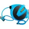 Retractable Hose Reel 5/8 In. X 90 Ft. Wall Mounted Garden Hose Reel With Swivel Bracket And 7 Pattern Nozzle Water Hose -Patio Furniture Shop vevor garden hoses sss90ft58inchxw0av0 64 1000