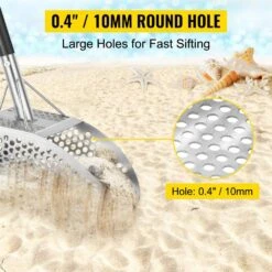 Metal Detector Sand Scoop 45.3 In. Garden Trowel Stainless Steel Metal Detecting Beach Sand Scoop Beach Metal Scoop 11 Metal Detector Sand Scoop 45.3 In. Garden Trowel Stainless Steel Metal Detecting Beach Sand Scoop Beach Metal Scoop -Patio Furniture Shop vevor garden trowels jbxgs11 5 8 1nzlbv0 c3 1000