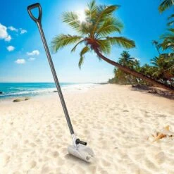 Metal Detector Sand Scoop 45.3 In. Garden Trowel Stainless Steel Metal Detecting Beach Sand Scoop 17 Metal Detector Sand Scoop 45.3 In. Garden Trowel Stainless Steel Metal Detecting Beach Sand Scoop -Patio Furniture Shop vevor garden trowels jbxgsct10 5 1bhwvv0 31 1000