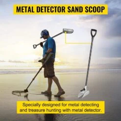 Metal Detector Sand Scoop 45.3 In. Garden Trowel Stainless Steel Metal Detecting Beach Sand Scoop 14 Metal Detector Sand Scoop 45.3 In. Garden Trowel Stainless Steel Metal Detecting Beach Sand Scoop -Patio Furniture Shop vevor garden trowels jbxgsct10 5 1bhwvv0 44 1000