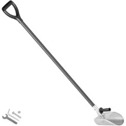Metal Detector Sand Scoop 45.3 In. Garden Trowel Stainless Steel Metal Detecting Beach Sand Scoop