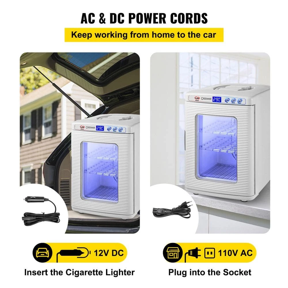 Reptile Incubator 13 In. X 15 In. X 19 In. Digital Cooling, Heating Reptile Egg Incubator For Reptiles, White Greenhouse 8 Reptile Incubator 13 In. X 15 In. X 19 In. Digital Cooling, Heating Reptile Egg Incubator For Reptiles, White Greenhouse - Image 6