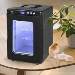 Reptile Incubator 13 In. X 15 In. X 19 In. Led Digital Display Cooling, Heating Reptile Egg Incubator, Black Greenhouse -Patio Furniture Shop vevor greenhouse supplies fhq25lhsfyq5 6d01v1 31 1000