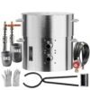 Propane Melting Furnace Kit, 16KG/35lbs Gas Metal Melting Furnace Kit, Dual Burner Foundry Home Kiln With Crucibles -Patio Furniture Shop vevor grill burners bwrjlshqsymg2gmygv0 64 1000