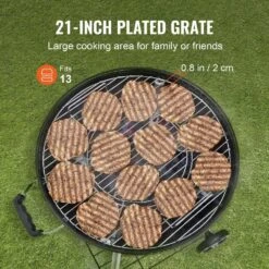 21 In. Kettle Grill Grate For 22 In. Kettle Grill Round Replacement Grates Kettle Charcoal Grill Replacement Parts -Patio Furniture Shop vevor grill grates lpcflkettle221dihv0 4f 1000