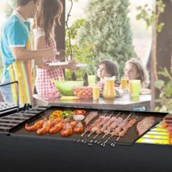 Carbon Steel Griddle 16 In. X 24 In. Griddle Flat Top Plate With Handles Rectangular Flat Top Grill With Drain Hole -Patio Furniture Shop vevor grill griddles rqsklypd16x243yz3v0 31 1000