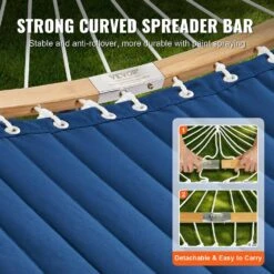 2 Person Hammock With Stand Included Double Hammock With Curved Spreader Bar And Detachable Pillow 13 2 Person Hammock With Stand Included Double Hammock With Curved Spreader Bar And Detachable Pillow -Patio Furniture Shop vevor hammock chairs hfdclscstxhx6bkwyv0 1f 1000