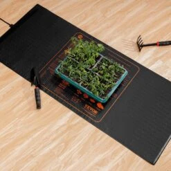 48 In. X 20.75 In. Seedling Mat With Thermostat Heat Mats MET-Certified Waterproof Heating Pad (1-Pack) -Patio Furniture Shop vevor heat mats ymjrd48x20754m4npv1 31 1000