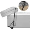 Hot Tub Cover Lift Spa Cover Lift Height Width Adjustable 1-Piece Bath Hardware Set In Black Instruction Included -Patio Furniture Shop vevor hot tub cover lifters sdslctx00000jg2d1v0 64 1000