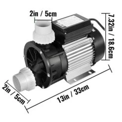 Swimming Pool Pump 1/2 HP Water Circulation Pool Pump 110 Volt Hot Tub Pump 0.37 KW Spa Pump For Above Ground Pool, Spa 16 Swimming Pool Pump 1/2 HP Water Circulation Pool Pump 110 Volt Hot Tub Pump 0.37 KW Spa Pump For Above Ground Pool, Spa -Patio Furniture Shop vevor hot tub pumps ja50amygb00000001v1 76 1000