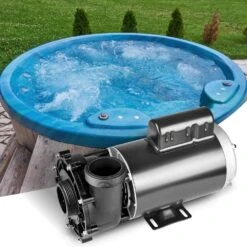 2 Speed SPA Pump 56-Frame AC 220-Volt Hot Tub Spa Pump 4 HP High Speed Or 0.7 HP Low Speed For Hot Tub UL Listed -Patio Furniture Shop vevor hot tub pumps ygslbss40hp0u62y3v4 31 1000