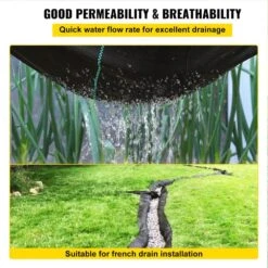 Driveway Fabric 13 Ft. X 60 Ft. Weed Block Fabric Heavy-Duty Underlayment Fabric For Driveway -Patio Furniture Shop vevor landscape fabric bztgb5oz4x18 3m01v0 1f 1000