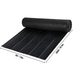 Geotextile Fabric 6 Ft. X 300 Ft. Weed Barrier Landscape Fabric 3 Oz. Driveway Drain Cloth With 600 Lb. Tensile Strength 11 Geotextile Fabric 6 Ft. X 300 Ft. Weed Barrier Landscape Fabric 3 Oz. Driveway Drain Cloth With 600 Lb. Tensile Strength -Patio Furniture Shop vevor landscape fabric bztgbb6x300pe1th4v0 40 1000