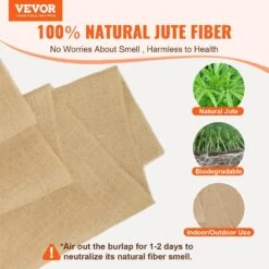 Burlap Fabric Roll, 40 In. X 75 Ft. And 50 X 50 High Density Wide Natural Burlap Fabric Rolls, Cabinet Type -Patio Furniture Shop vevor landscape fabric cmbj40inchesdjjn9v0 c3 1000