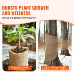 Burlap Fabric Roll, 40 In. X 150 Ft, And 50 X 50 High Density Wide Natural Burlap Fabric Rolls, Cabinet Type Accessory -Patio Furniture Shop vevor landscape fabric cmbj40inchesiuncvv0 1f 1000