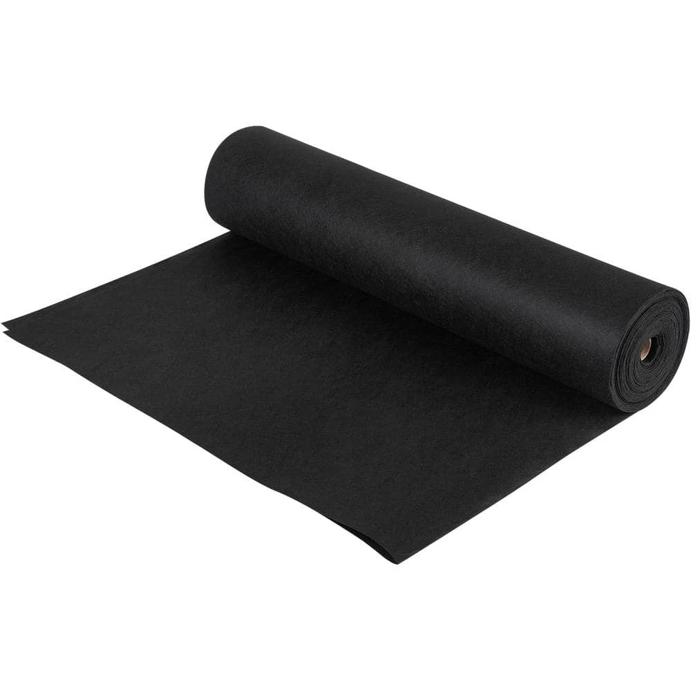 6 Ft. X 50 Ft. Garden Weed Barrier Fabric 8 Oz. Non-Woven Weed Block Gardening Mat For Weed Control Cloth, Black 3 6 Ft. X 50 Ft. Garden Weed Barrier Fabric 8 Oz. Non-Woven Weed Block Gardening Mat For Weed Control Cloth, Black