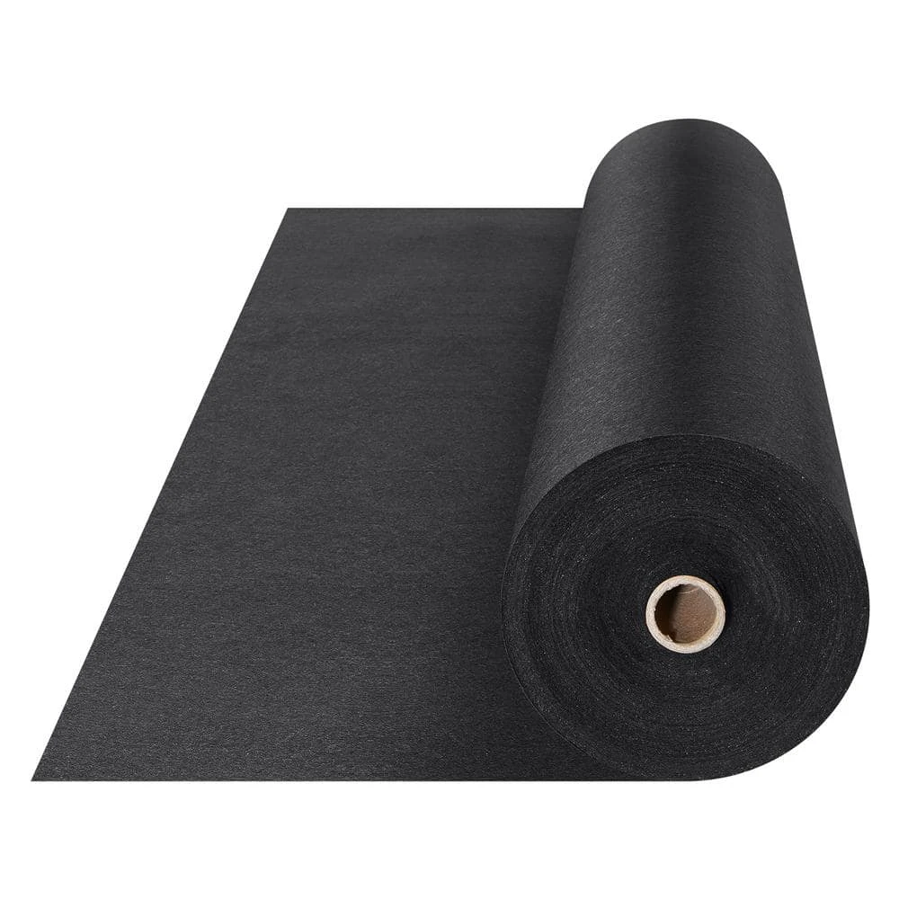 Weed Barrier Fabric, 3.28 X 164 Ft. Non Woven Geotextile Fabric, Heavy Duty Garden Underlayment 4.43 Oz. Drainage Fabric 3 Weed Barrier Fabric, 3.28 X 164 Ft. Non Woven Geotextile Fabric, Heavy Duty Garden Underlayment 4.43 Oz. Drainage Fabric