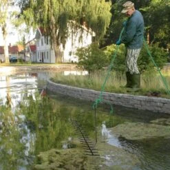 Pond Rake 32 In. Aquatic Weed Rake Double Sided Lake Weed Cutter Clean Aquatic Weeds Silt Lake Rakes With 66 Ft. Rope -Patio Furniture Shop vevor landscaping rakes ccb32yc0000000001v0 31 1000