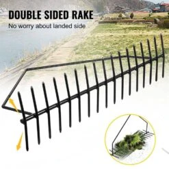 Pond Rake 32 In. Aquatic Weed Rake Double Sided Lake Weed Cutter Clean Aquatic Weeds Silt Lake Rakes With 66 Ft. Rope -Patio Furniture Shop vevor landscaping rakes ccb32yc0000000001v0 c3 1000