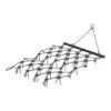 Drag Harrow 4 In. X 5.6 In. Heavy-Duty Chain Harrow With 69 Teeth ATV UTV Tractor Attachments Field Drag Mat 1 Drag Harrow 4 In. X 5.6 In. Heavy-Duty Chain Harrow With 69 Teeth ATV UTV Tractor Attachments Field Drag Mat -Patio Furniture Shop vevor landscaping rakes lpgdk6x56ft0p4s91v0 64 1000