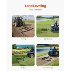 Driveway Drag 76.57 In. Width Tow Behind Drag Harrow Q235 Steel Driveway Grader With Adjustable Bars 15 Driveway Drag 76.57 In. Width Tow Behind Drag Harrow Q235 Steel Driveway Grader With Adjustable Bars -Patio Furniture Shop vevor landscaping rakes qypqyp74inch4bo1zv0 fa 1000