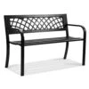 Outdoor Bench, 46 In. Metal Garden Bench For Outdoors, 480 Lbs. Load Capacity Bench, Outdoor Garden Park Bench 2 Outdoor Bench, 46 In. Metal Garden Bench For Outdoors, 480 Lbs. Load Capacity Bench, Outdoor Garden Park Bench -Patio Furniture Shop vevor outdoor benches gyzyjs46yc00w8fdqv0 64 1000