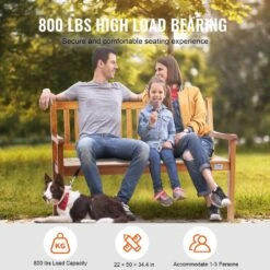 Outdoor Bench, 50 In.es Wood Garden Bench For Outdoors, Outdoor Garden Park Bench With Backrest And Armrests 12 Outdoor Bench, 50 In.es Wood Garden Bench For Outdoors, Outdoor Garden Park Bench With Backrest And Armrests -Patio Furniture Shop vevor outdoor benches gyzymz50yc00q2q8nv0 4f 1000