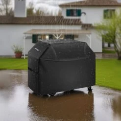 Grill Cover 60 In. BBQ Covers For Outdoor Grills Waterproof Fade Resistant Weather Resistant Heavy Duty 600D Polyester -Patio Furniture Shop vevor outdoor cooking accessories pjpdsklzzrqs363e0v0 31 1000